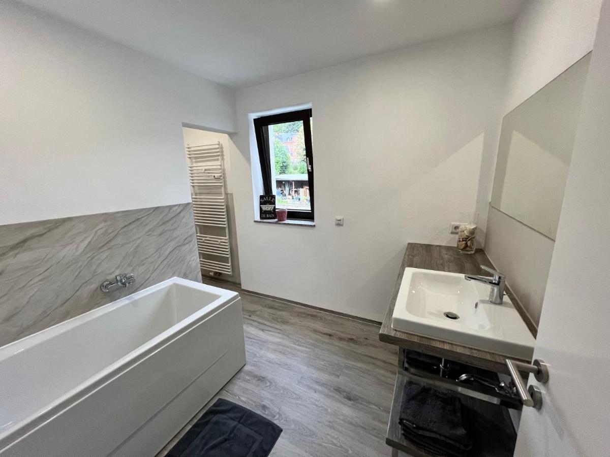 Ferienwohnung Schlossblick Im Herzen Der Stadt Schwarzenberg  Exteriör bild